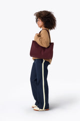 Resale The Book Tote in Burgundy