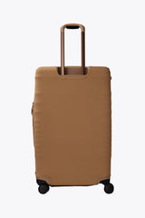 Resale The Large Check-In Luggage Cover in Camel